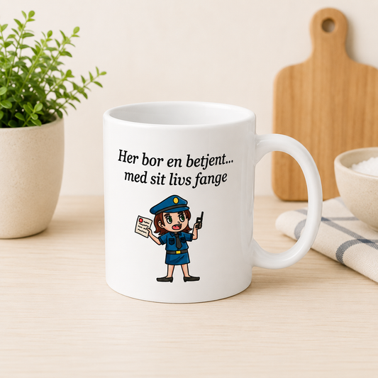 GAVEHUSET|HER BOR EN|BETJENT